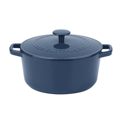 Chef’s Classic™ Enameled Cast Iron Cookware 5 Quart Round Covered Casserole
