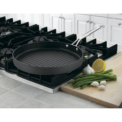 Chef's Classic™ Nonstick Hard Anodized 12" Round Grill Pan