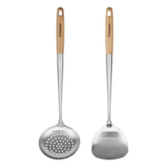 2Pc Wok Tool Set